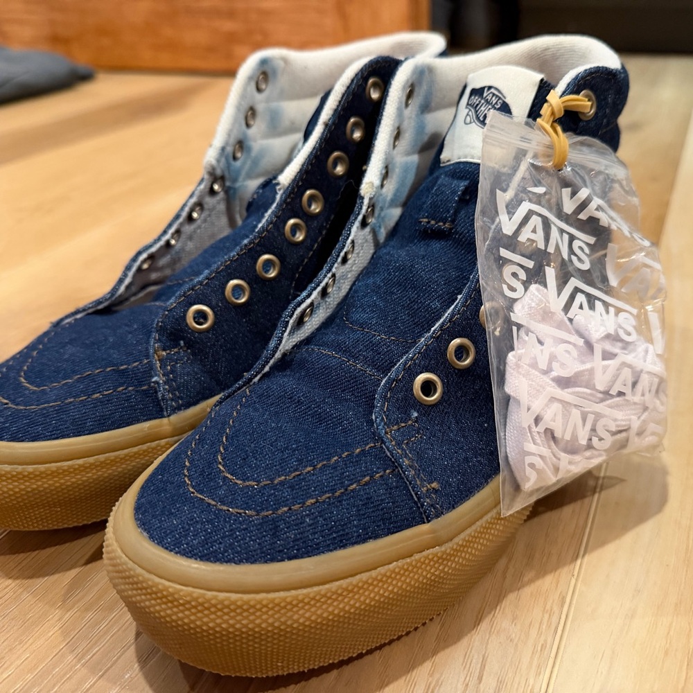 Vans Kids Blue Sk8-hi